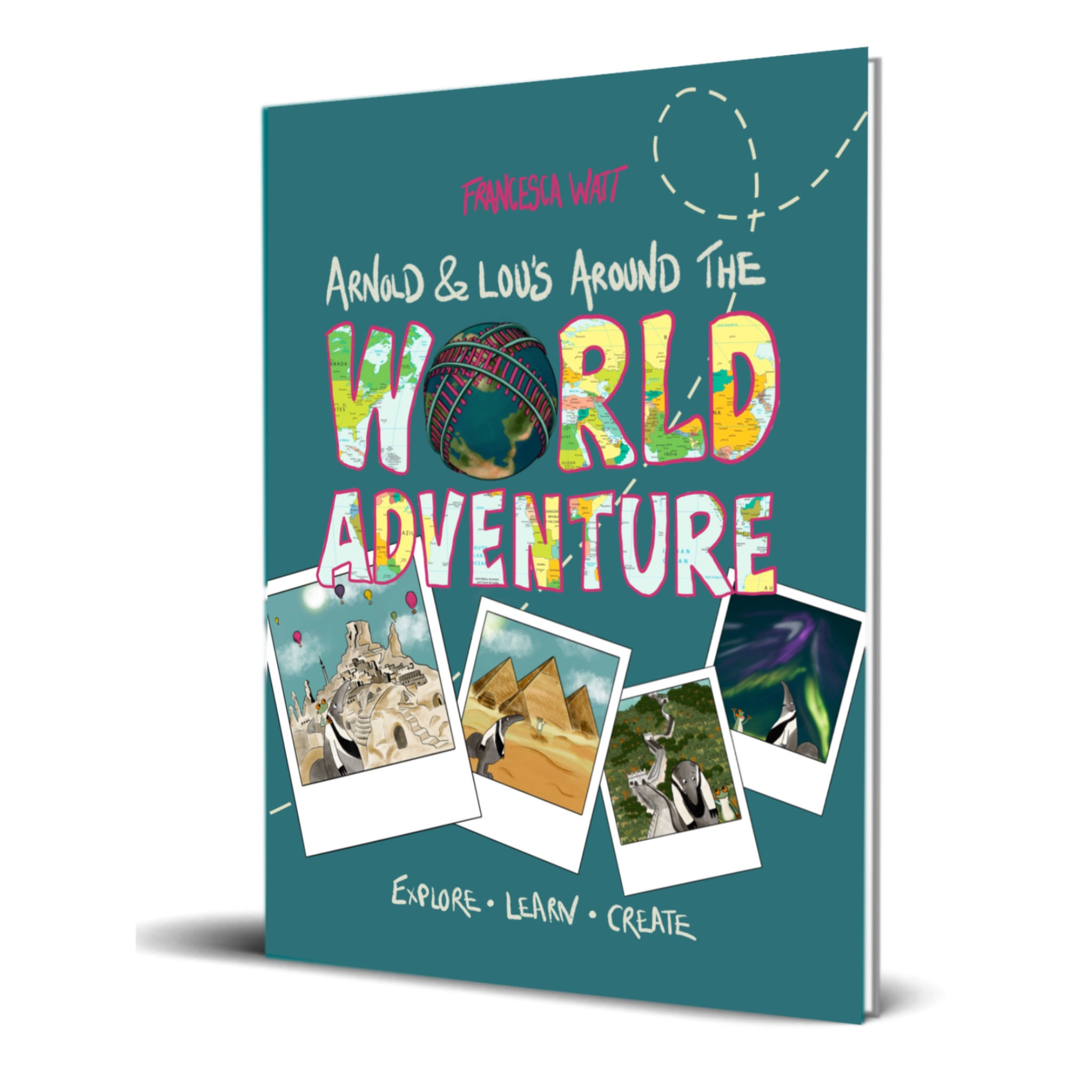 Arnold & Lou's Around the World Adventure front cover