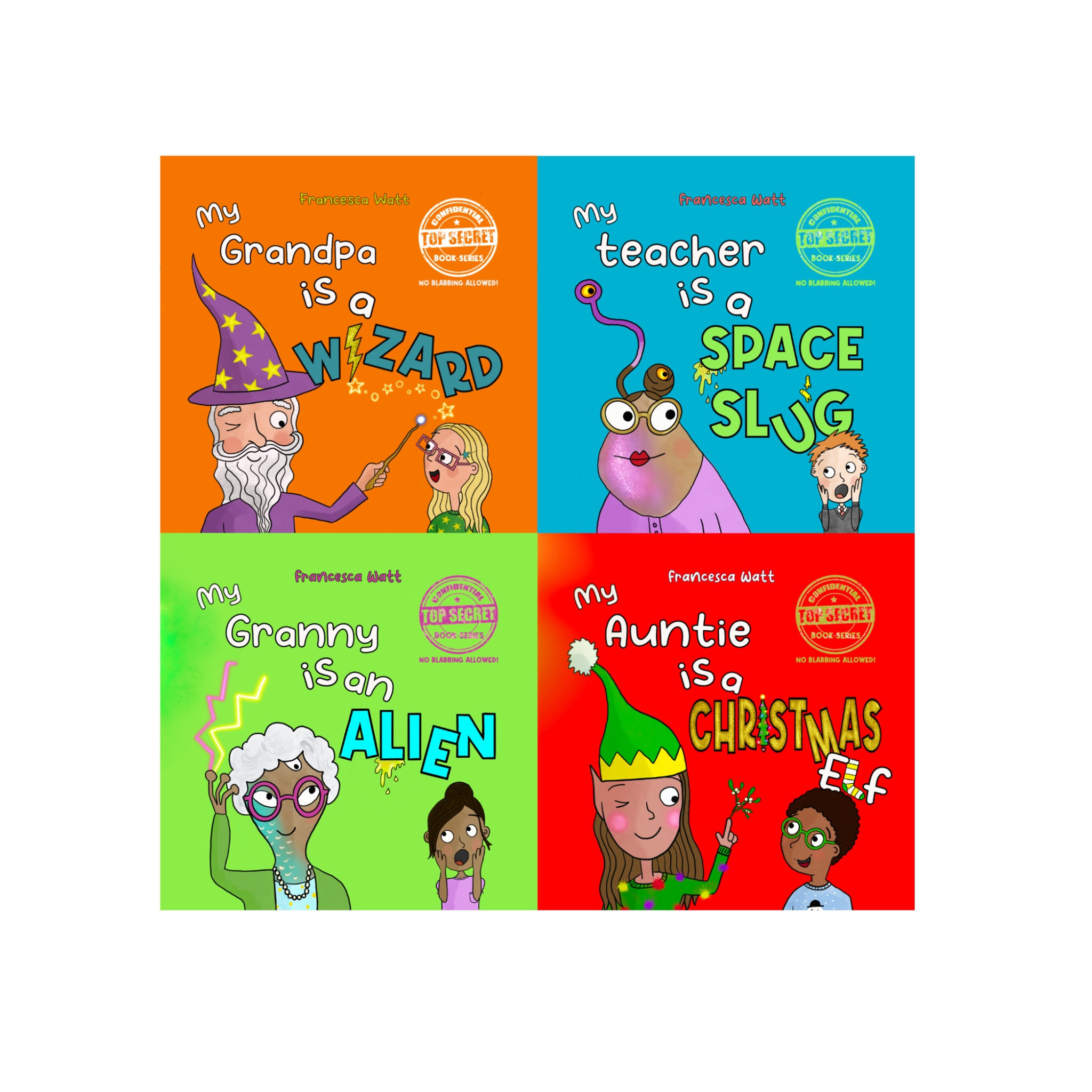 Top Secret Book Series - Funny Picture Book Bundle Front Cover