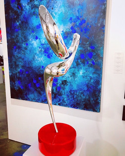 Resurrection during Art Show in Miami