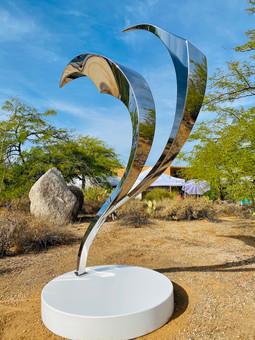 Hidden in the Hills Sculpture Garden Drive-Thru in Cave Creek, Arizona