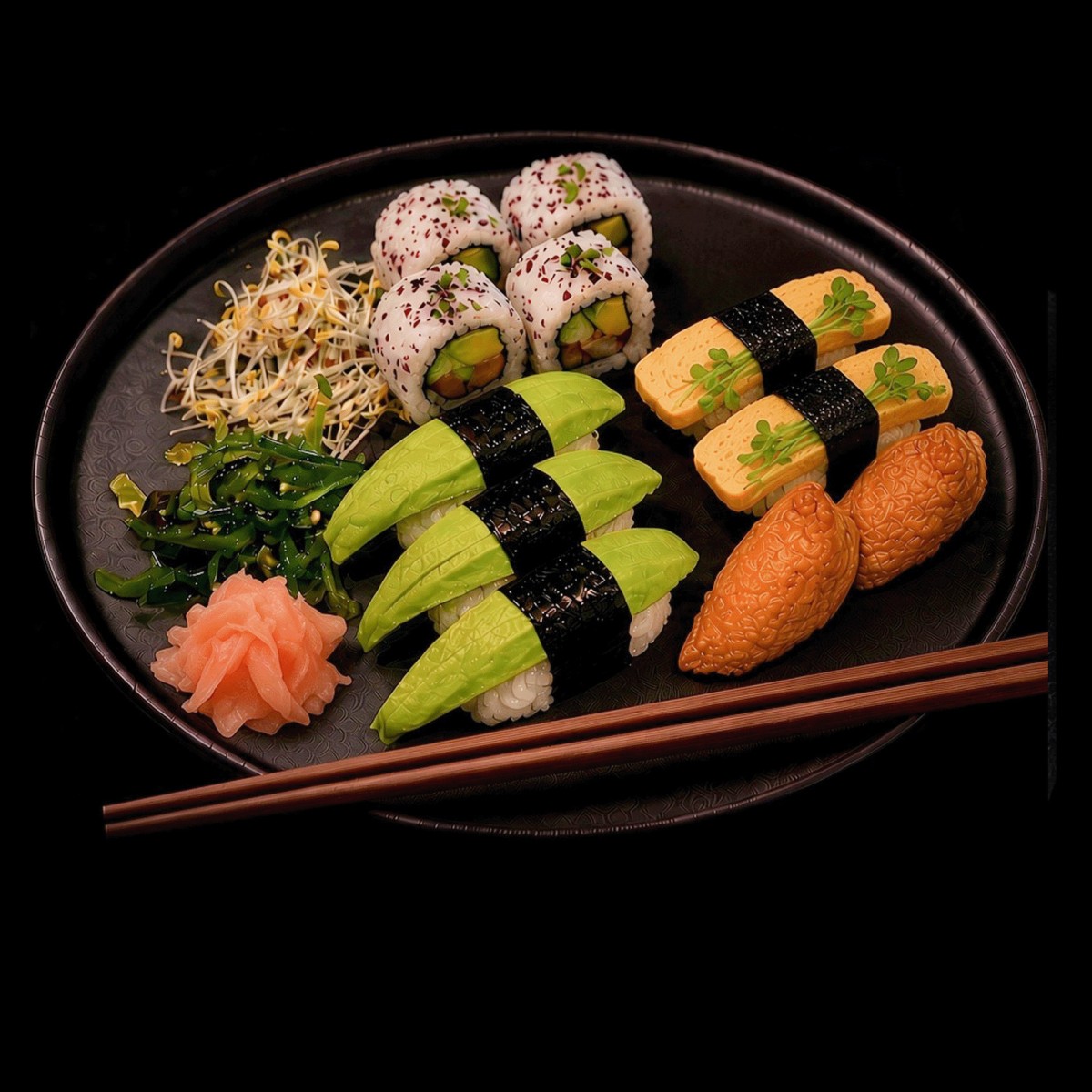 Vegetarisk Sushi