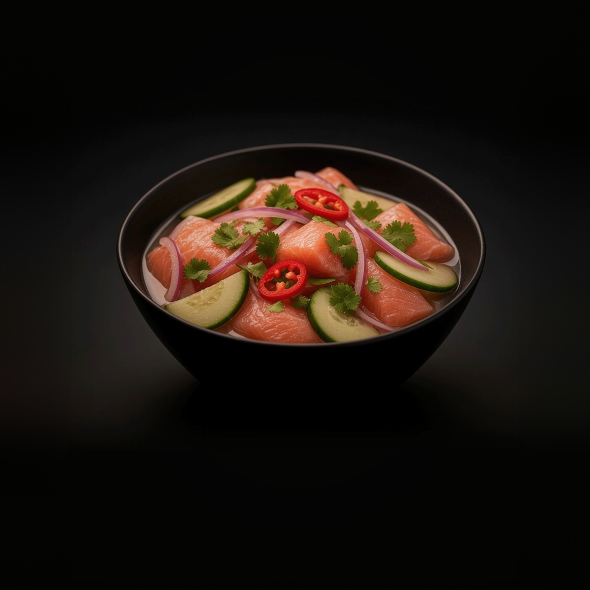 Spicy Salmon Ceviche