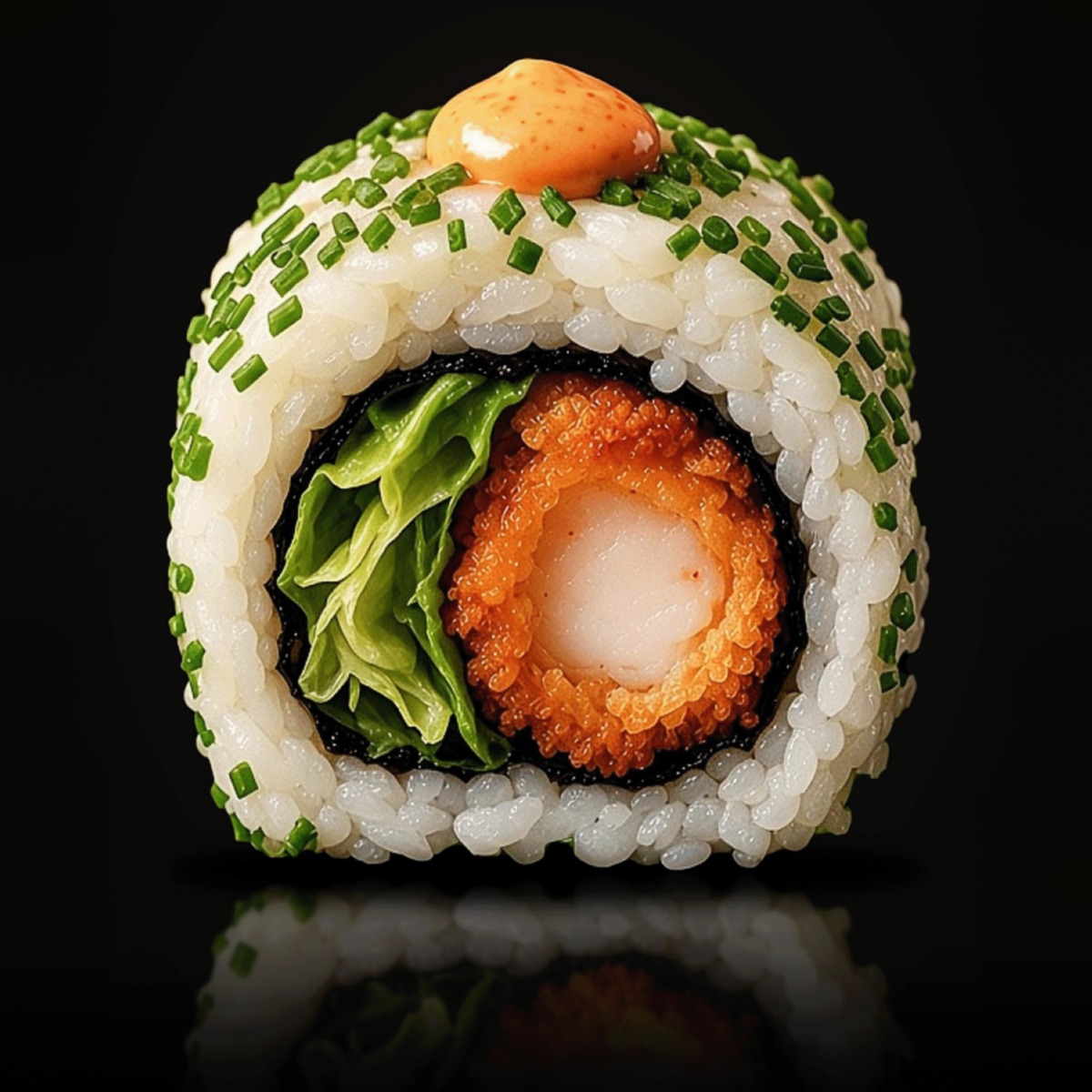 Spicy Green Tempura Roll