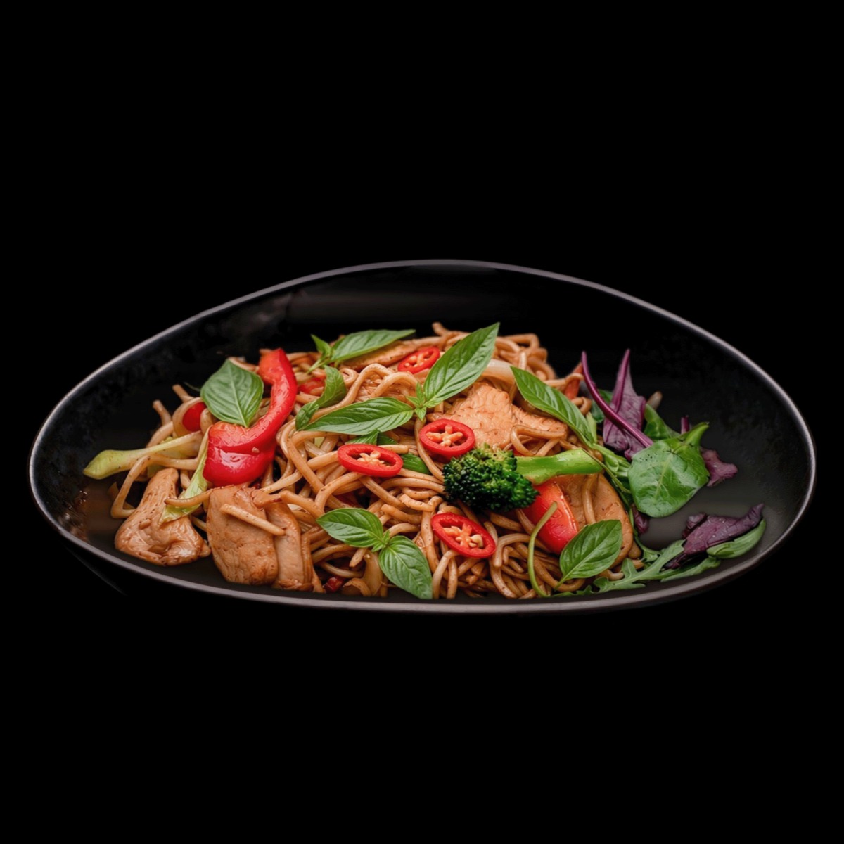 Pad Kee Mao Noodles