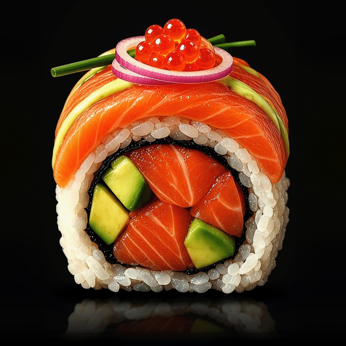Amoshi Salmon Roll