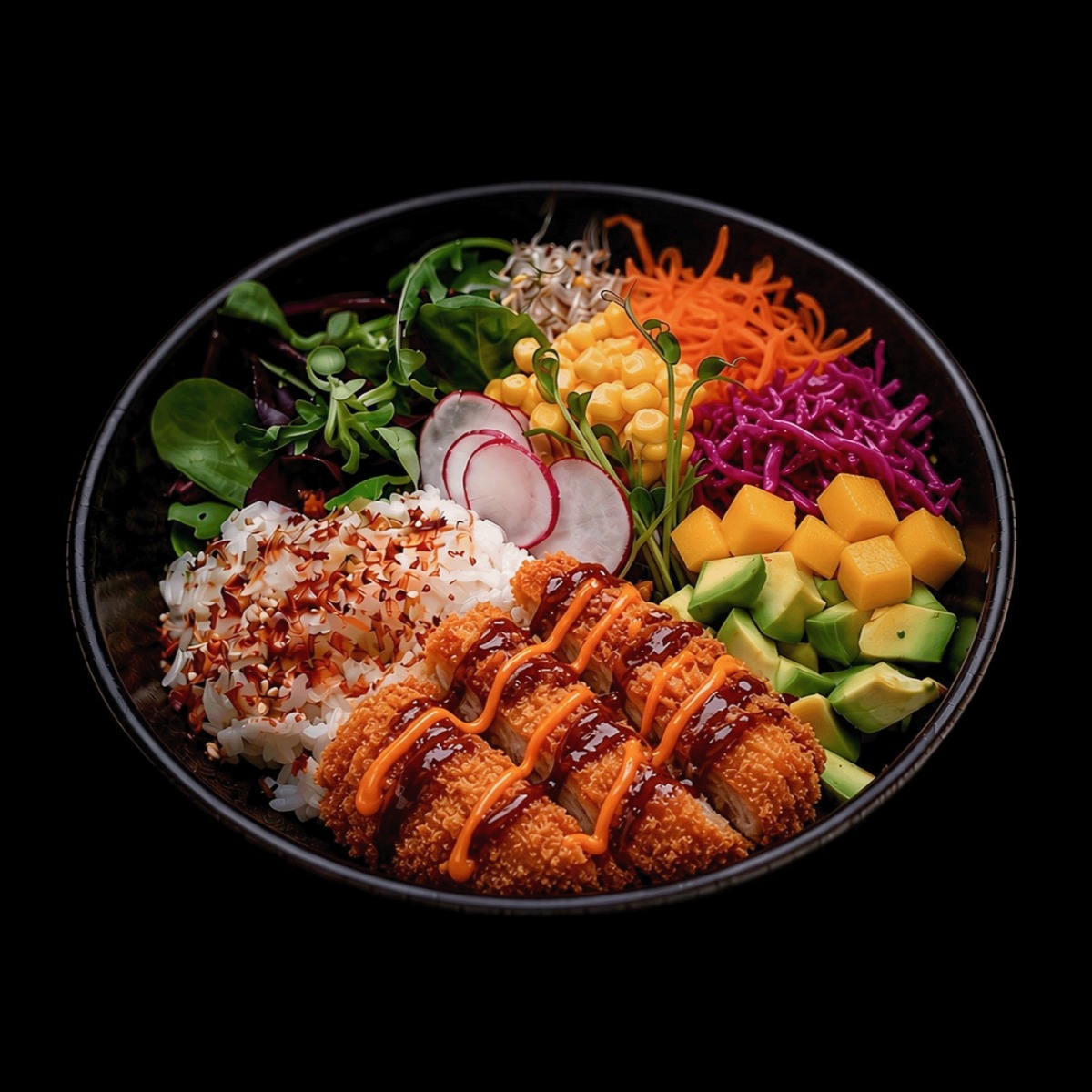 Katsu Poke Bowl