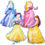Thumbnail: Princess balloon, party decorations, balloon party theme decoration,