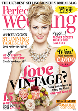 Perfect Wedding August 2014 Front Cover.