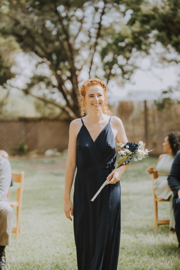 Carolina Dress - Navy