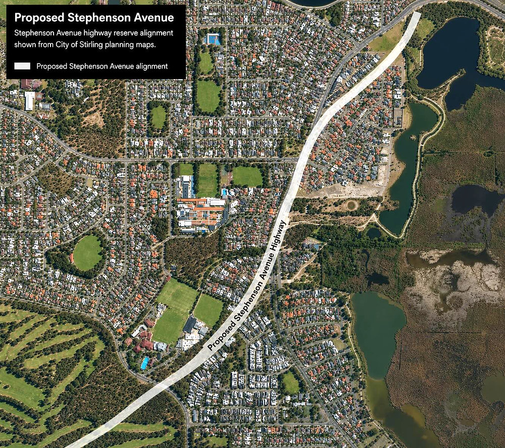Stephen Spring Road The History of the Stephenson Highway Reserve in Churchlands