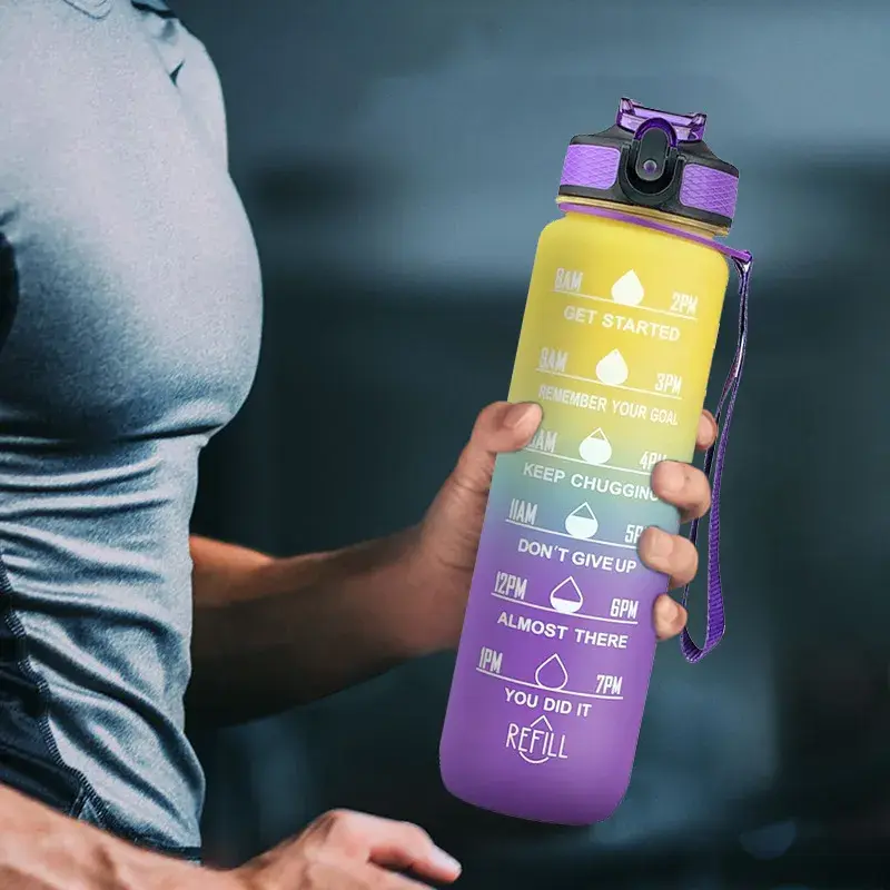 Water Bottle Motivational Sport Water Bottle