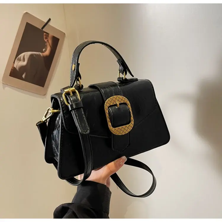 Thumbnail: New Fashion Handbags 2024 Lady Luxury Leather Bags Lady Design Purses for Ladies