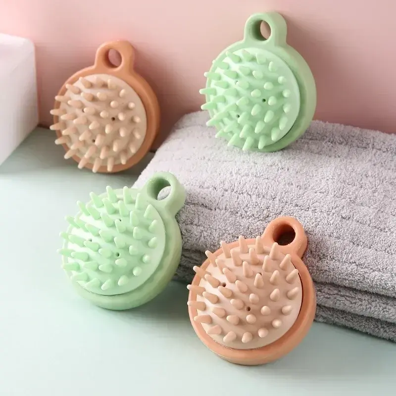 Silicone Shampoo Massage Comb