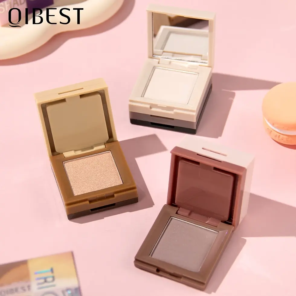 QIBEST Matte Eyeshadow Palette Pearly