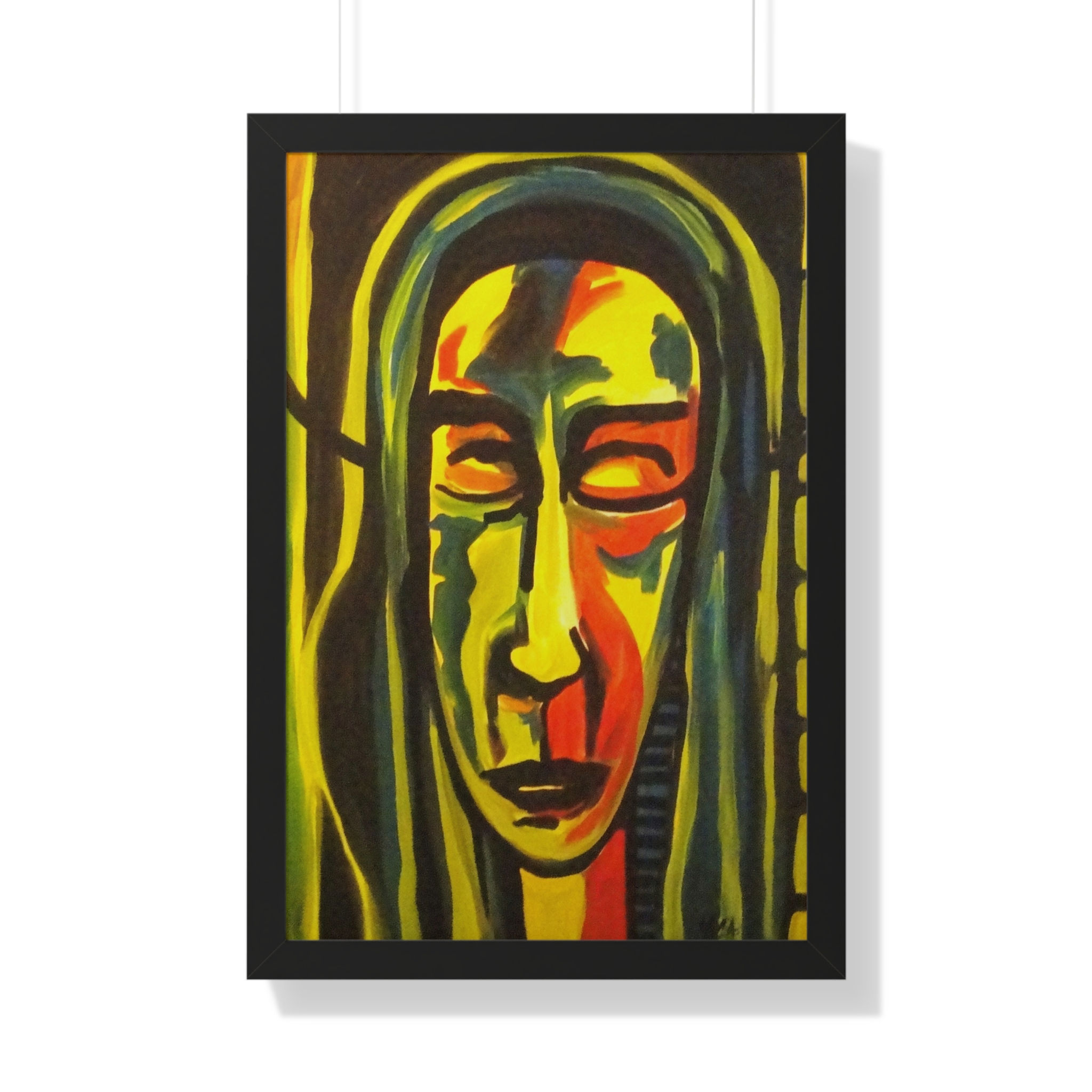 "Mount of Olives" Vibrant Framed Original Print