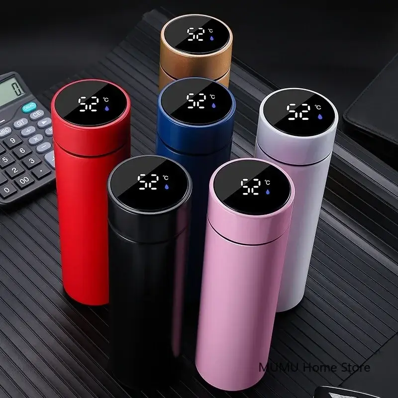 500ML Intelligent Temperature Thermos Bottle