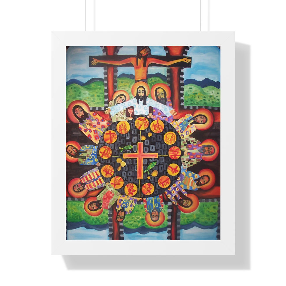 Thumbnail: "The Last Supper" Framed Art Print