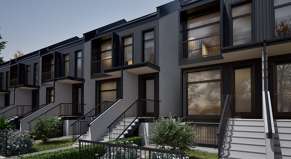 Contemporary Townhouses 