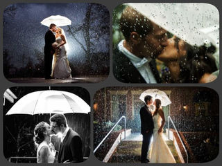 Casar na chuva!