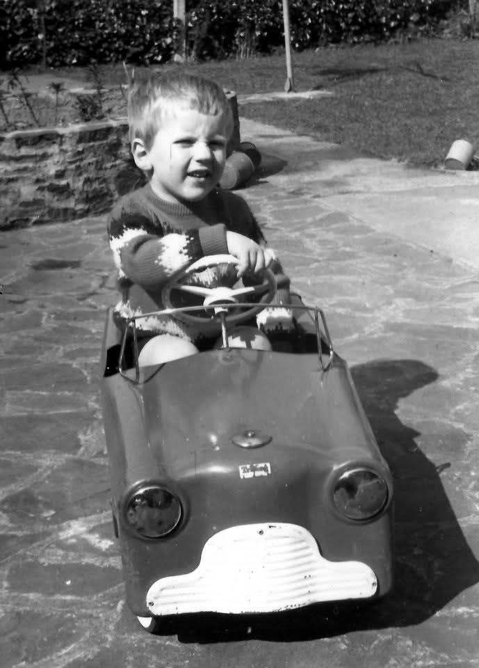 Photographed: Graham, aged 7, before his cancer diagnosis