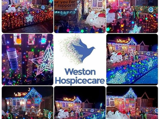 Christmas lights shine bright for Weston Hospice