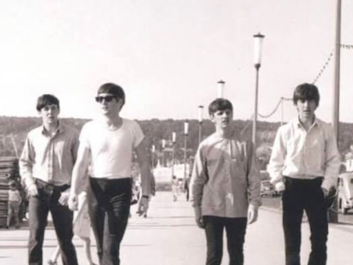 George Harrison once asked a beach cafe waitress in Weston-super-Mare for a date - and she stood him up.