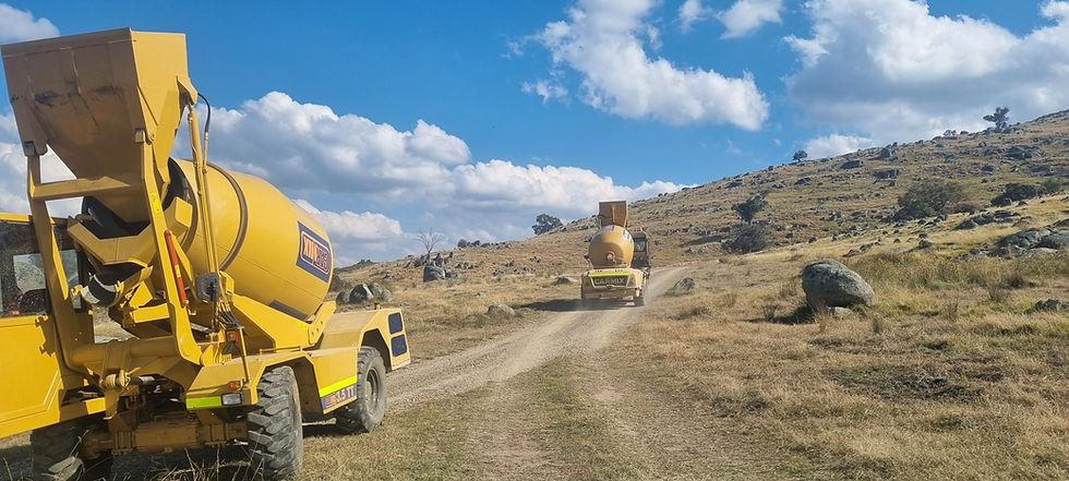 Carmix 3500TC Self Loading Concrete Mixer Remote Projects