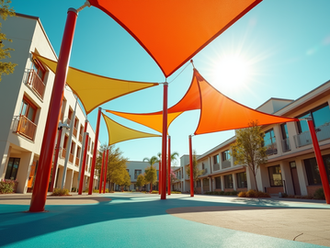 Innovative Playground Shade Sail Designs: Elevating Outdoor Spaces with Style and Function
