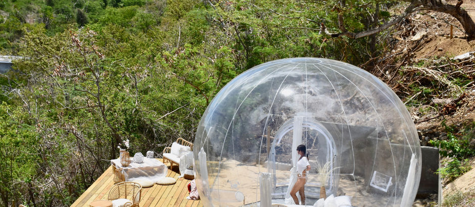Bubble Huts in the WSJ
