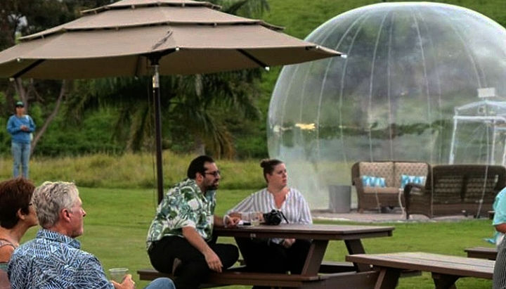 Our Clear Life-size Globe in Hawaii