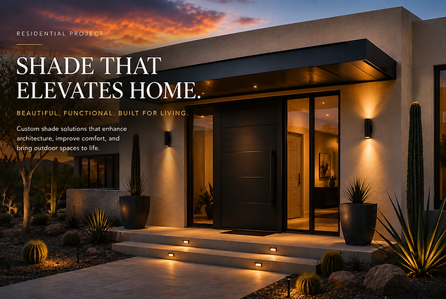 Phoenix Canopy & Shades Residential Custom Shade Structures