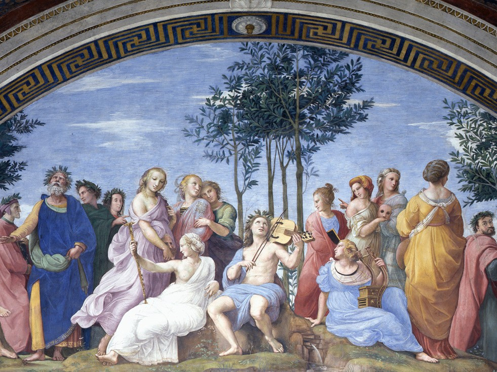 Parnassus - Raphael Sanzio - Vatican Museum