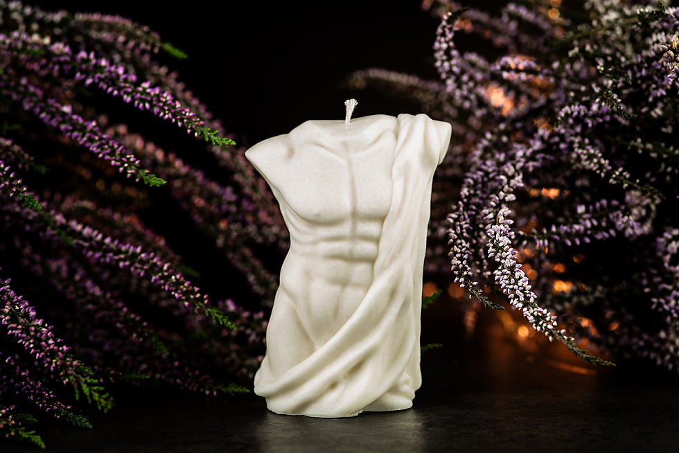 Sojowa świeczka / Męski tors grecki