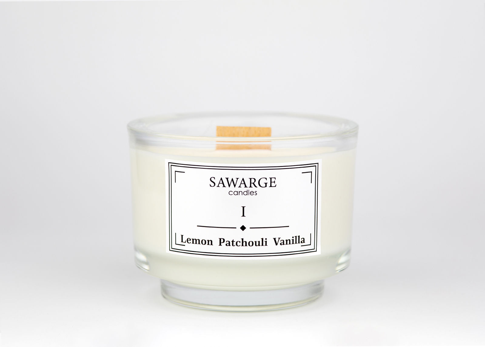 No 01 - Lemon Patchouli Vanilla 150g