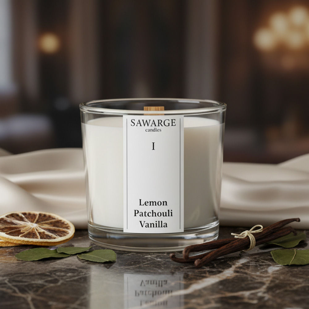 No 01 - Lemon Patchouli Vanilla 200g