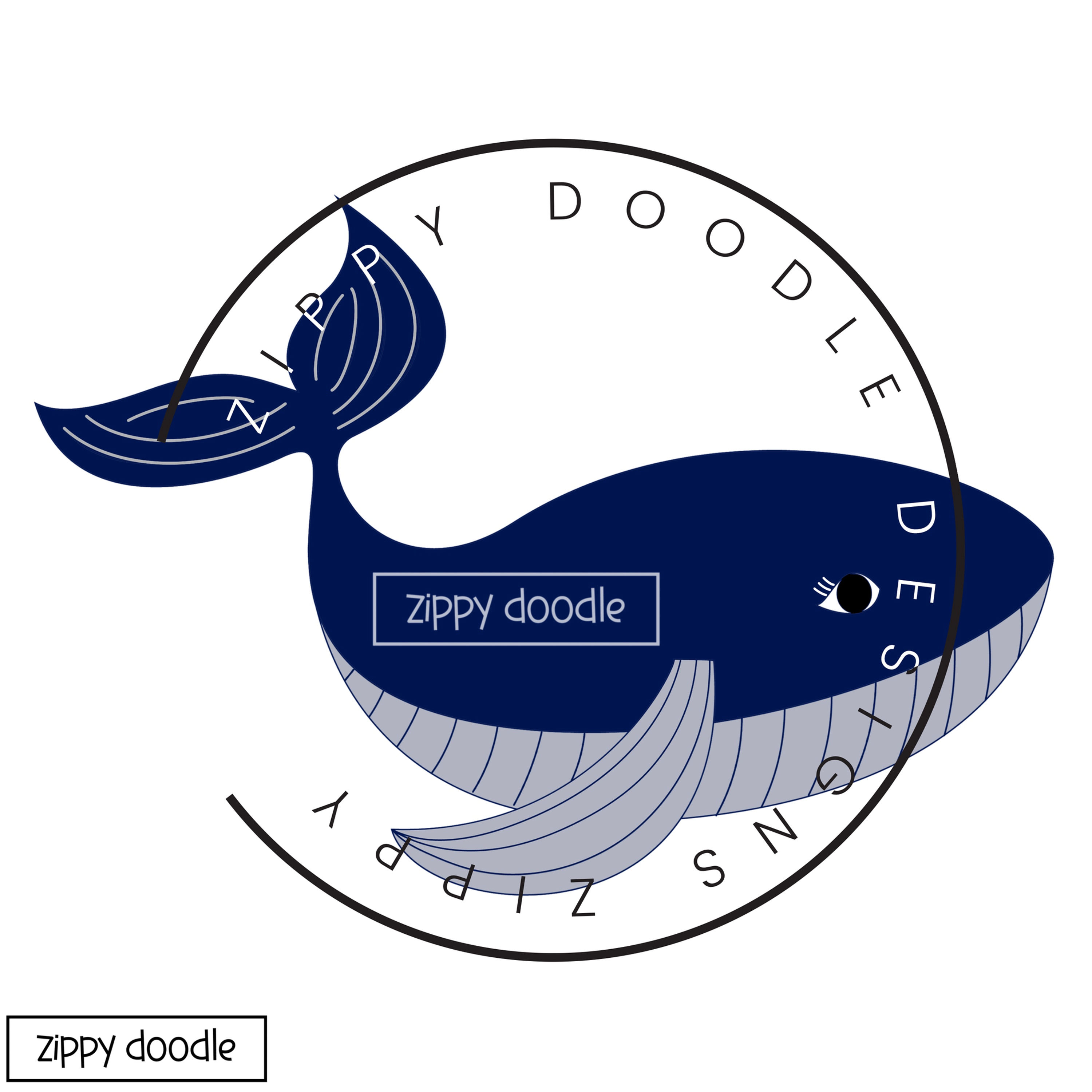 Whale Appliqué Pattern - Download