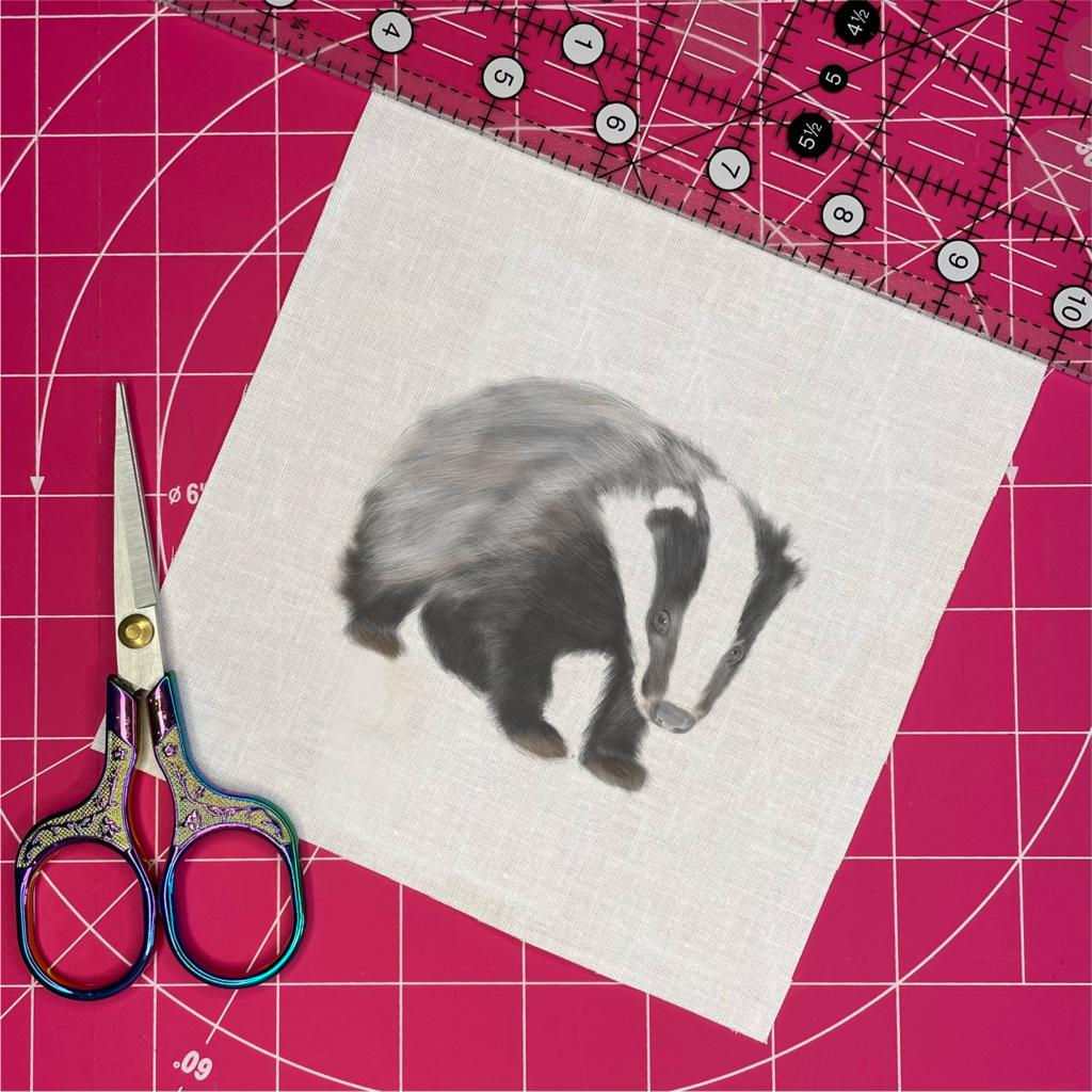 Badger 6"Fabric Square
