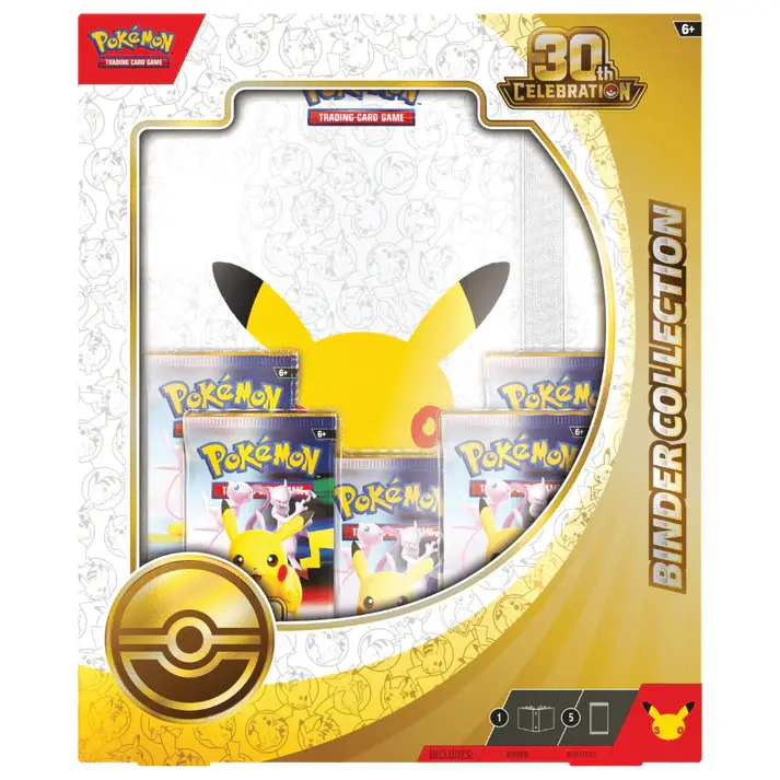 Miniatyrbild: Pokémon: 30th Celebration Binder Collection (5 Pack)