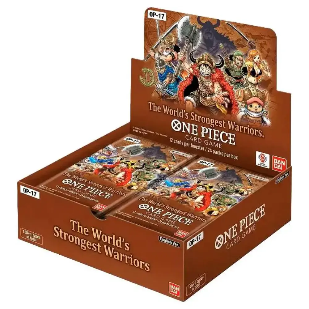 One Piece: (OP17) The World's Strongest Warrior Booster Display (24 Pack
