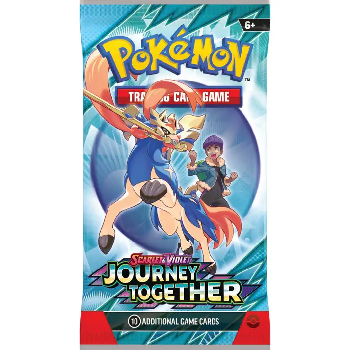 Miniatyrbild: Pokémon: Journey Together Booster Pack (1st)
