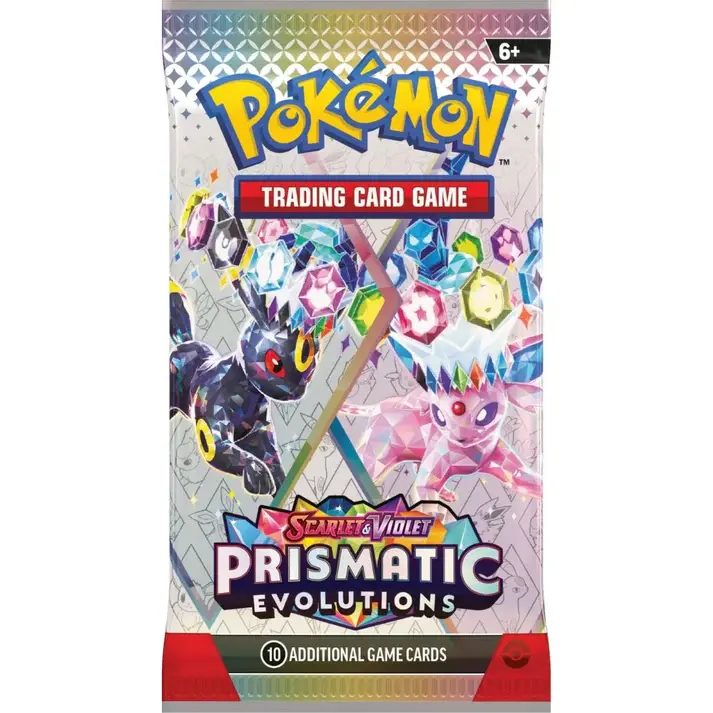 Miniatyrbild: Pokémon: Prismatic Evolutions Booster Pack (1st)