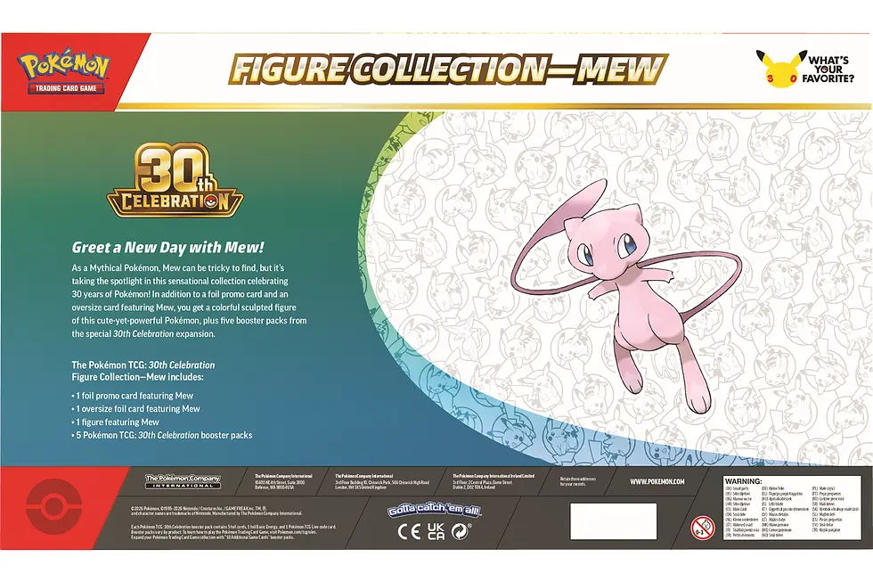 Miniatyrbild: Pokémon: 30th Celebration Figure Collection