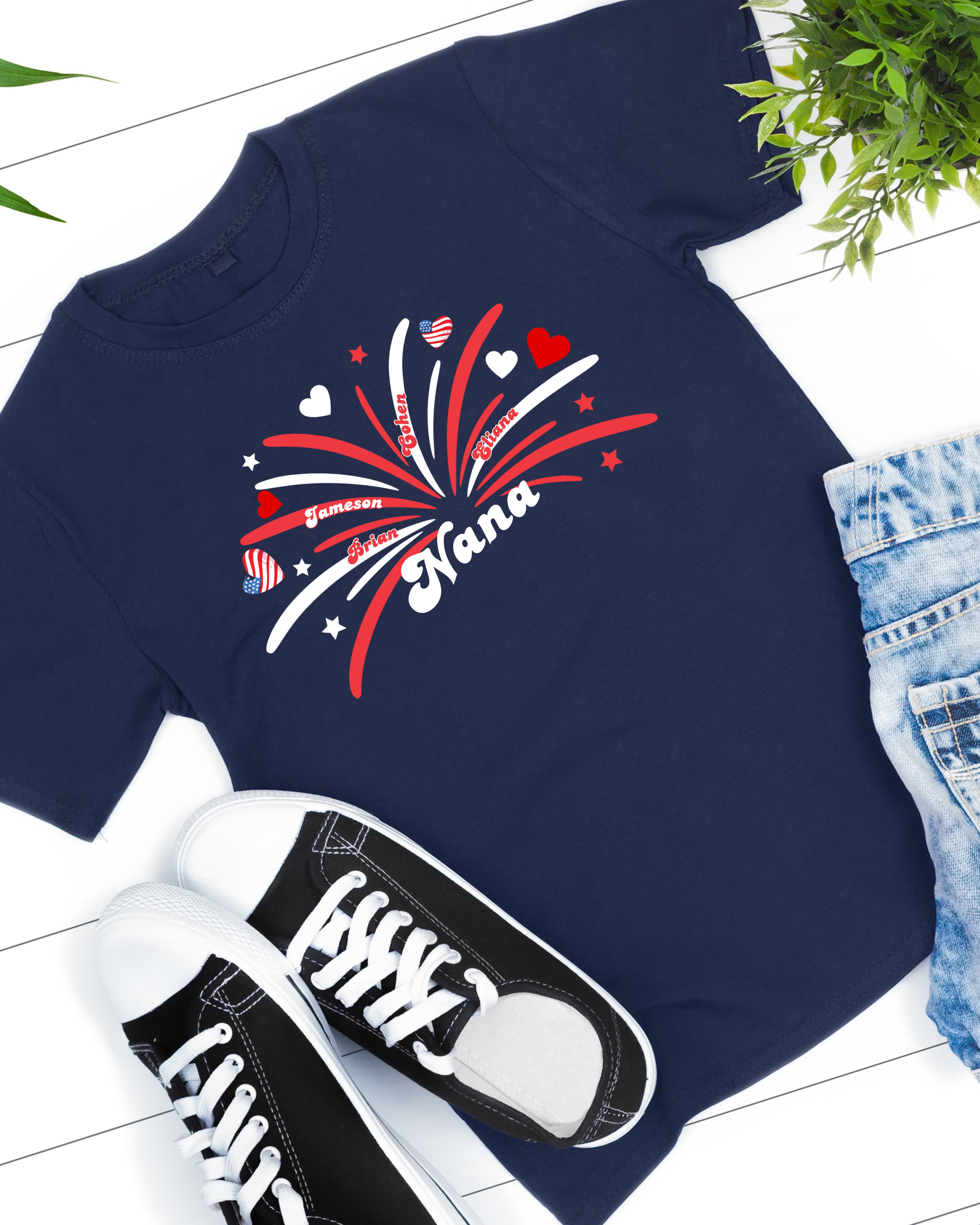 Nana Fireworks T-Shirt