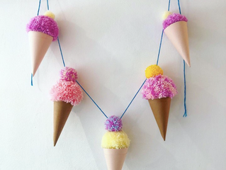 How to use your pom-pom maker.. For Ice Cream Pom-Pom Bunting & Keyring kits