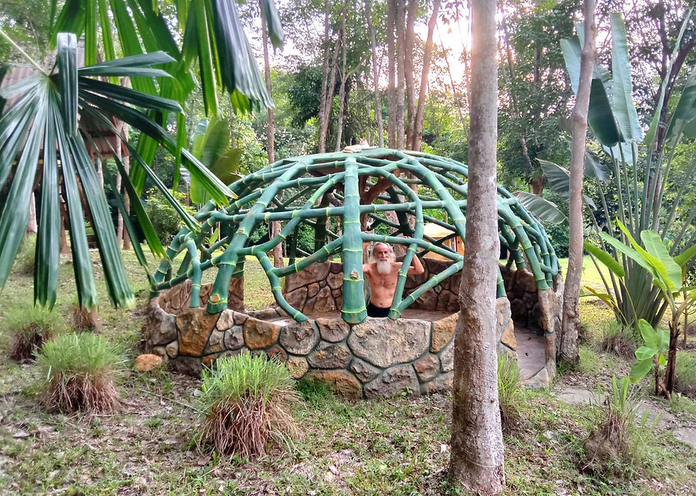 The Meditation Structure Completed at Treehouses Yao Noi