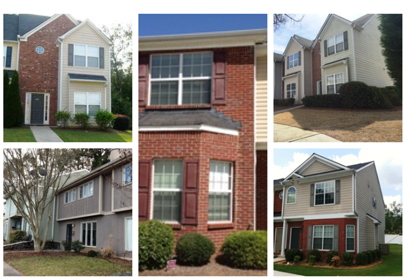Decatur / Marietta 5 Townhome wholesale bundle for sale