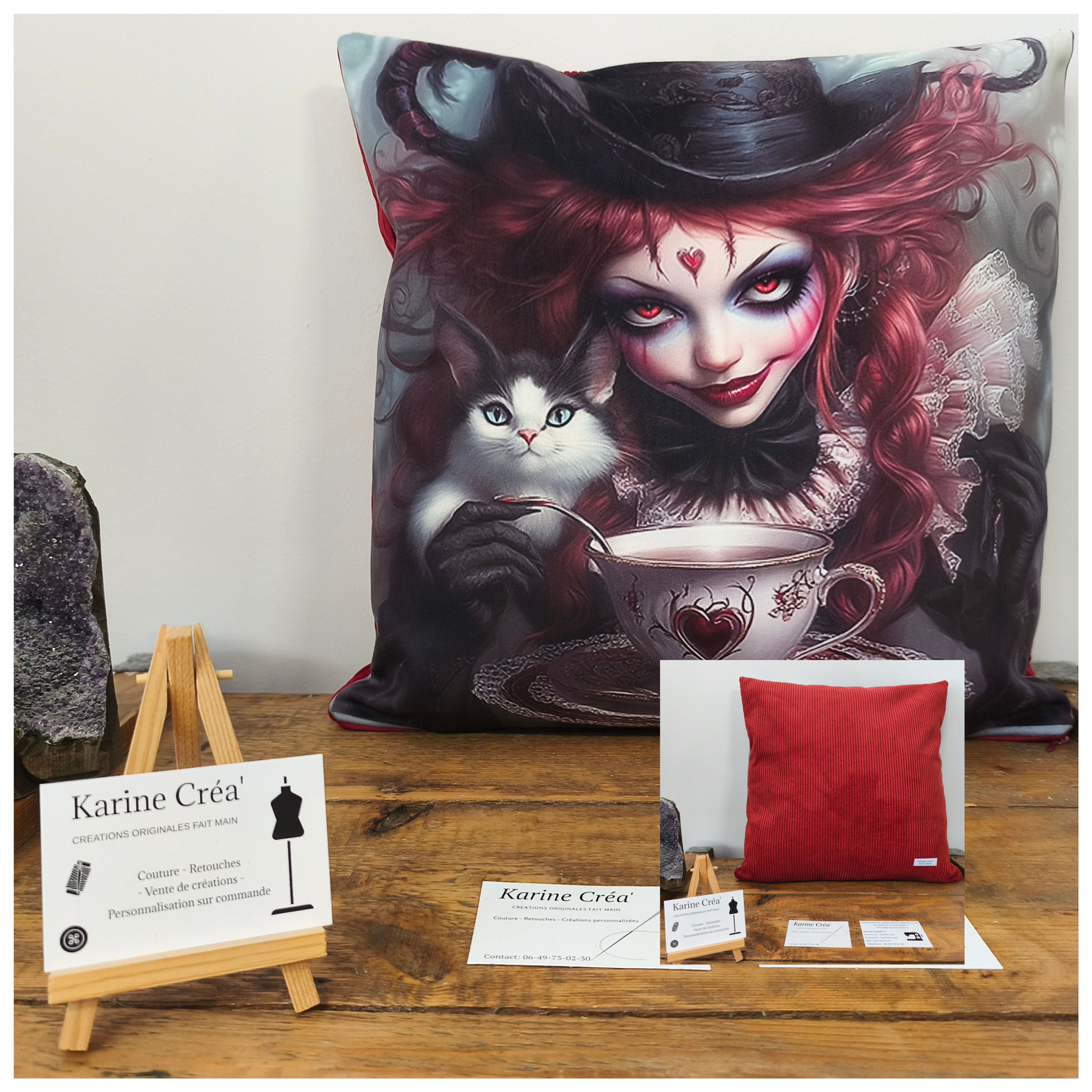 coussin la tasse des secrets