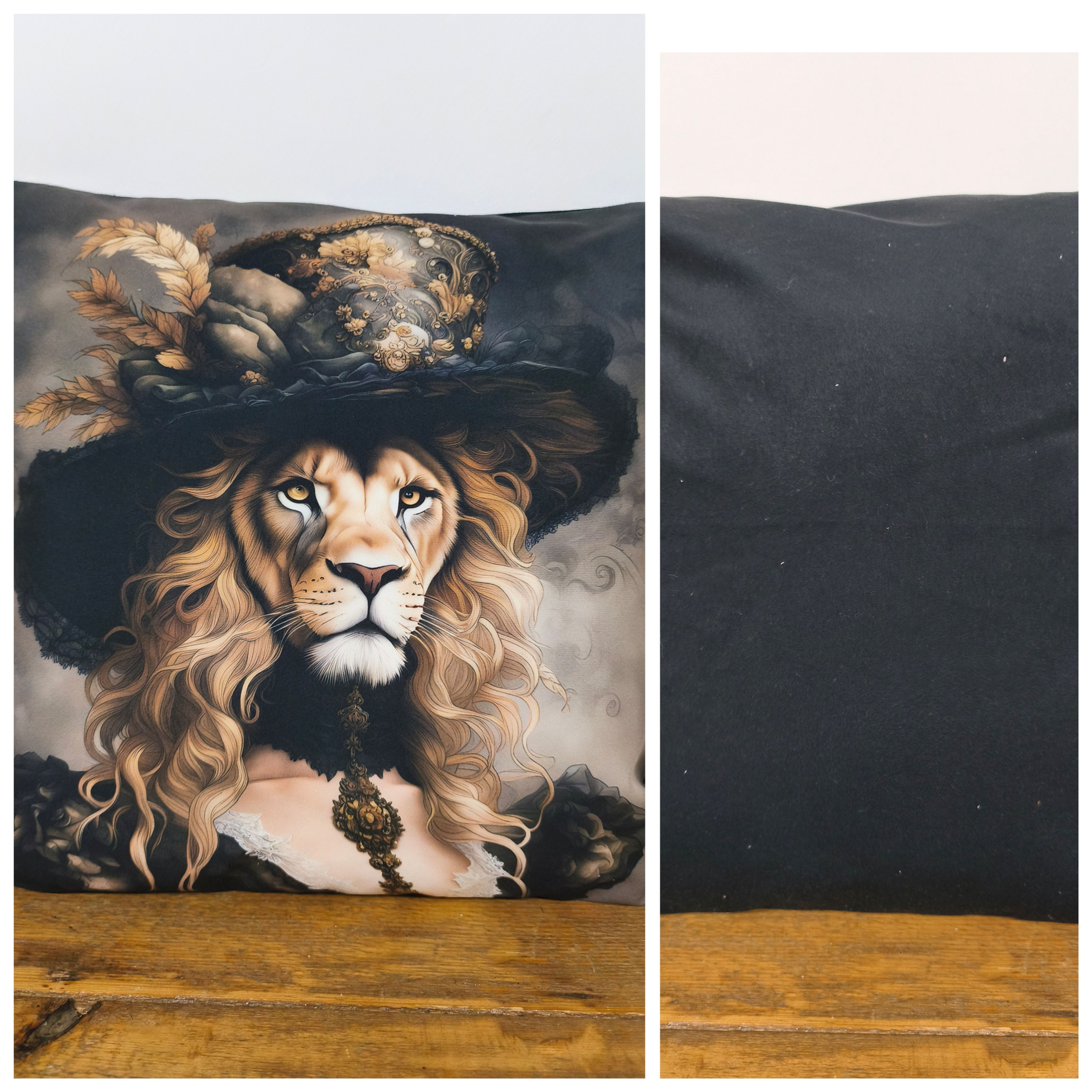 Coussin lionne