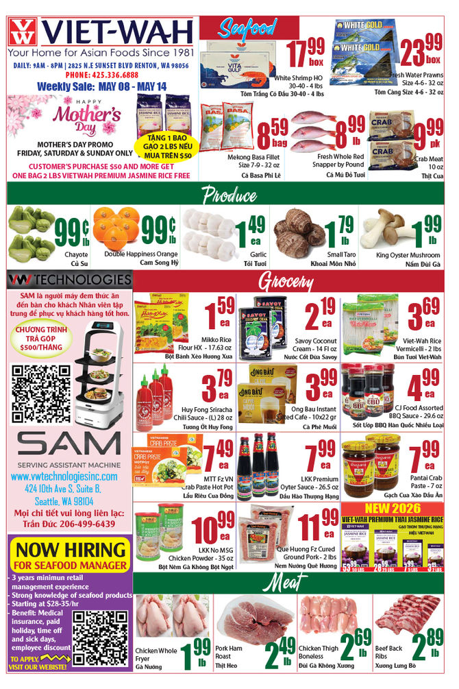 Weekly Ad (May 8-14, 2026)