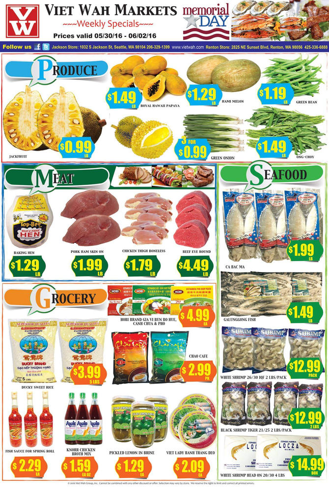 Weekly Ad May 30 - June 2, 2016
